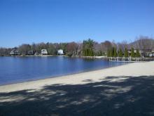 The beach.